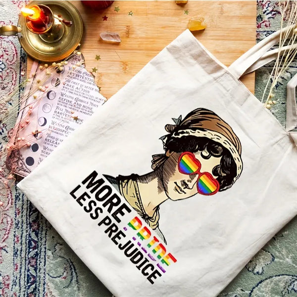 More Pride Less Prejudice Tote Bag