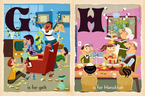 D is for Dreidel: A Hanukkah Alphabet