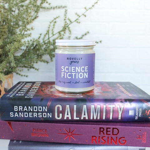 Science Fiction candle