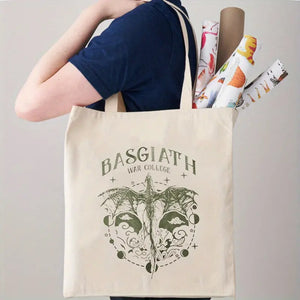 Basgiath War College Fourth Wing Tote Bag