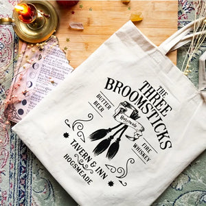 Three Broomsticks Tote Bag