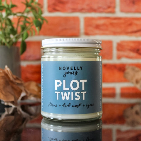 Plot Twist candle