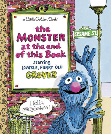The Monster at the End of This Book (Sesame Street) | Little Golden Book