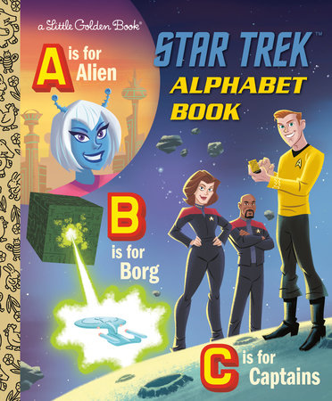 Star Trek Alphabet Book | Little Golden Book