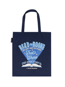 Read the Books Levar Burton Tote Bag