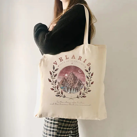 Velaris City of Starlight ACOTAR Quote Tote Bag