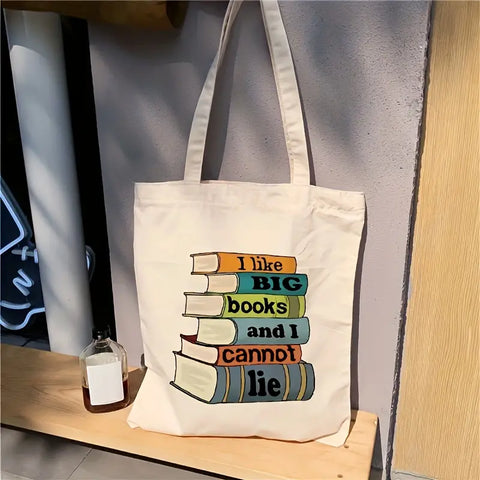 I Like Big Books Tote Bag