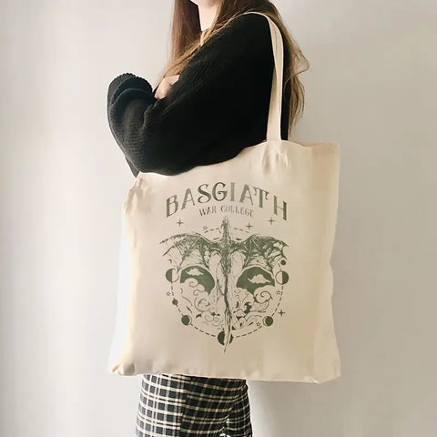 Basgiath War College Fourth Wing Tote Bag