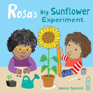 Rosa's Big Sunflower Experiment (8x8 Edition)