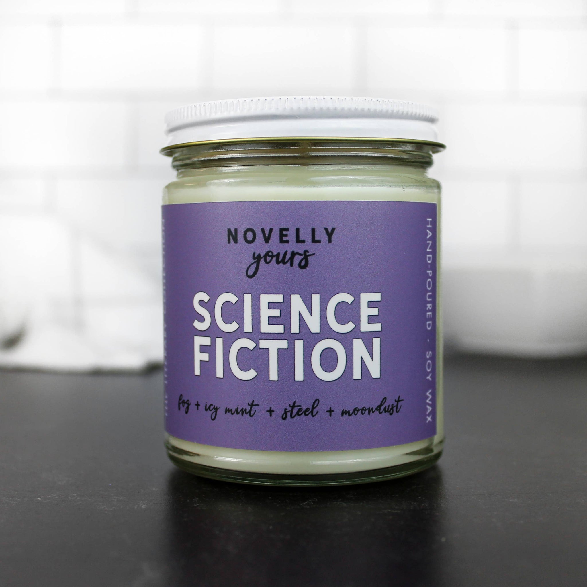 Science Fiction candle
