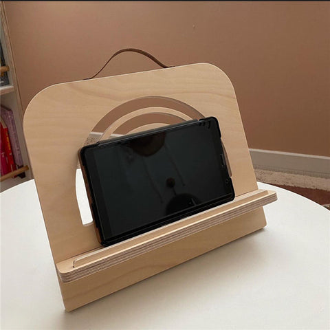 Rainbow Wooden Book Stand