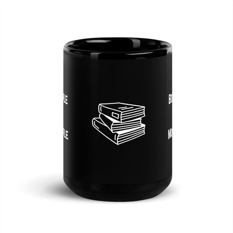 Book People are Better | Black Glossy Mug