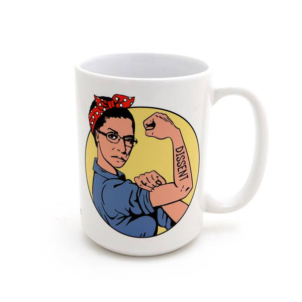 Ruth Bader Ginsburg Dissent We Can Do It | Notorious RBG Mug