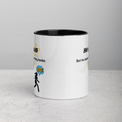 He's a 10, But Gotta Run | Mug with Color Details