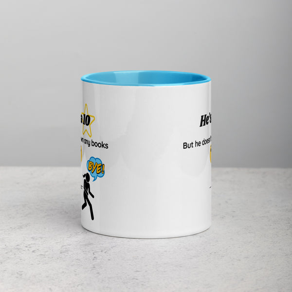 He's a 10, But Gotta Run | Mug with Color Details