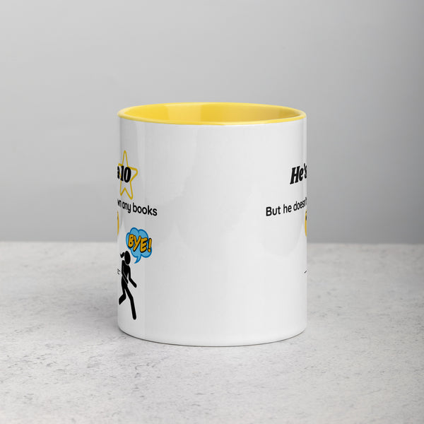 He's a 10, But Gotta Run | Mug with Color Details