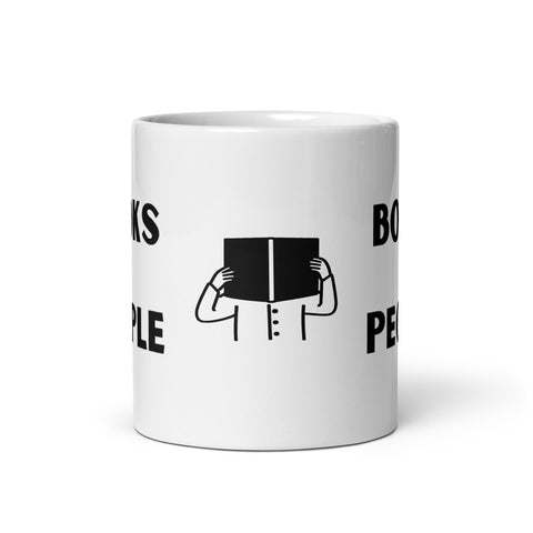 Books > People | White Glossy Mug